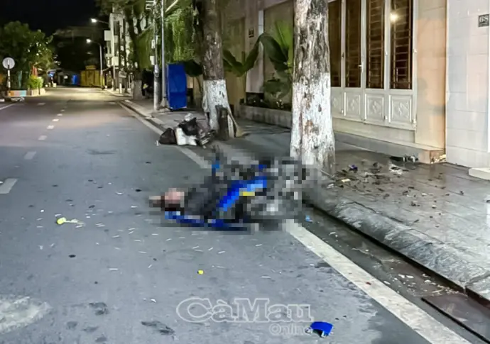 Chạy xe tông vào gốc cây, nam thanh niên tử vong tại chỗ