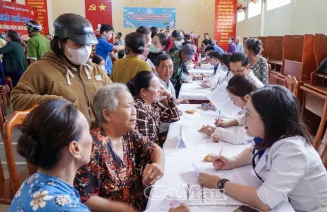 Xuân tình nguyện tại Đất Mũi của thầy thuốc trẻ TP Cần Thơ