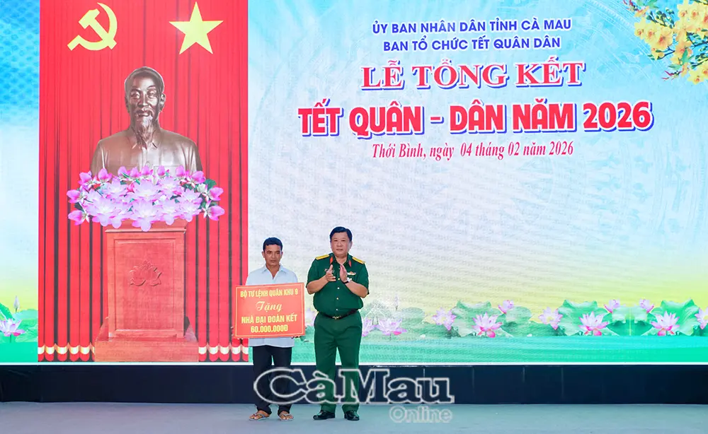 Hơn 52 tỷ đồng thực hiện Chương trình Tết quân - dân năm 2026