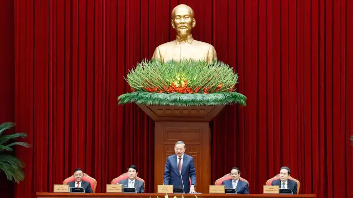 Tổng Bí thư Tô Lâm chủ trì gặp mặt các đồng chí nguyên Uỷ viên Trung ương Đảng các khoá