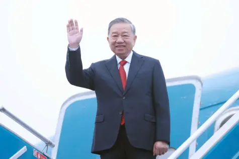 Tổng Bí thư Tô Lâm lên đường thăm cấp Nhà nước tới Lào