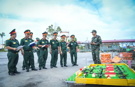 Trung đoàn Bộ binh 894 đoạt giải Nhất hội thi công tác chuẩn bị huấn luyện