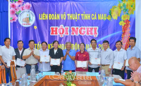 Phong trào võ thuật Cà Mau ghi nhận sự phát triển mạnh
