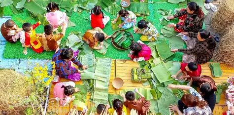 Học đường rộn ràng sắc xuân