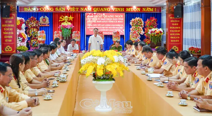Đảm bảo an ninh, an toàn giao thông cho Nhân dân vui xuân, đón Tết