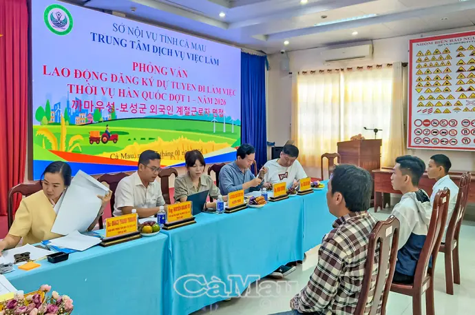 Tín hiệu vui từ chương trình lao động thời vụ