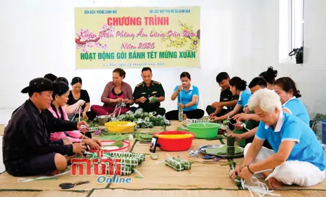 បុណ្យចូលឆ្នាំដ៏កក់ក្តៅរវាងកងទ័ព - ប្រជាជន