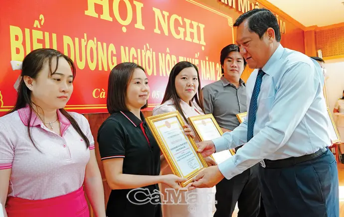 10 điểm nổi bật ngành thuế tỉnh Cà Mau năm 2025