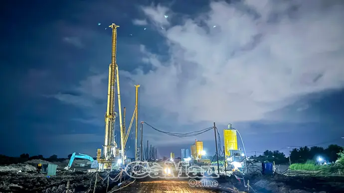 Những "công trường không ngủ" giữa mùa xuân