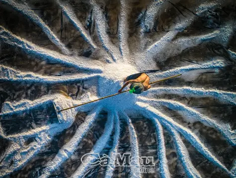 Mặn mà vị muối Cà Mau