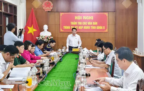 Thẩm tra tờ trình về phân bổ biên chế năm 2026