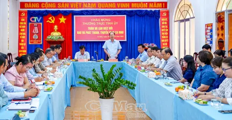 Tạo thế và lực mới cho Báo và phát thanh, truyền hình Cà Mau