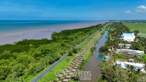 Thông báo về việc giảm tải trọng xe lưu thông trên tuyến đê biển Tây