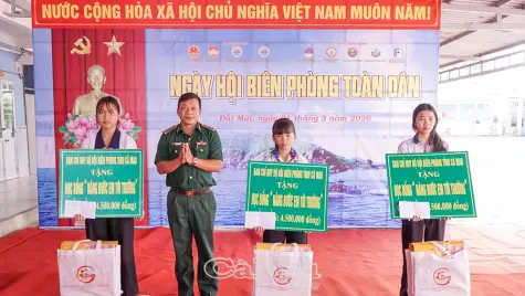 Thắt chặt tình quân dân nơi xã địa đầu cực Nam