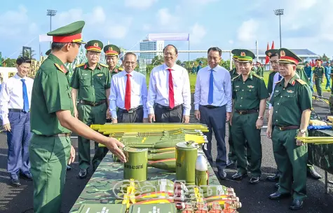 Bộ CHQS tỉnh Cà Mau ra quân huấn luyện năm 2026