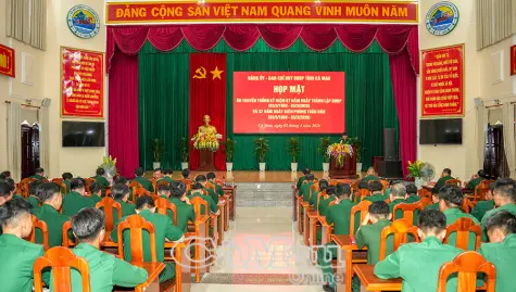 Phát huy truyền thống vẻ vang của lực lượng Bộ đội Biên phòng