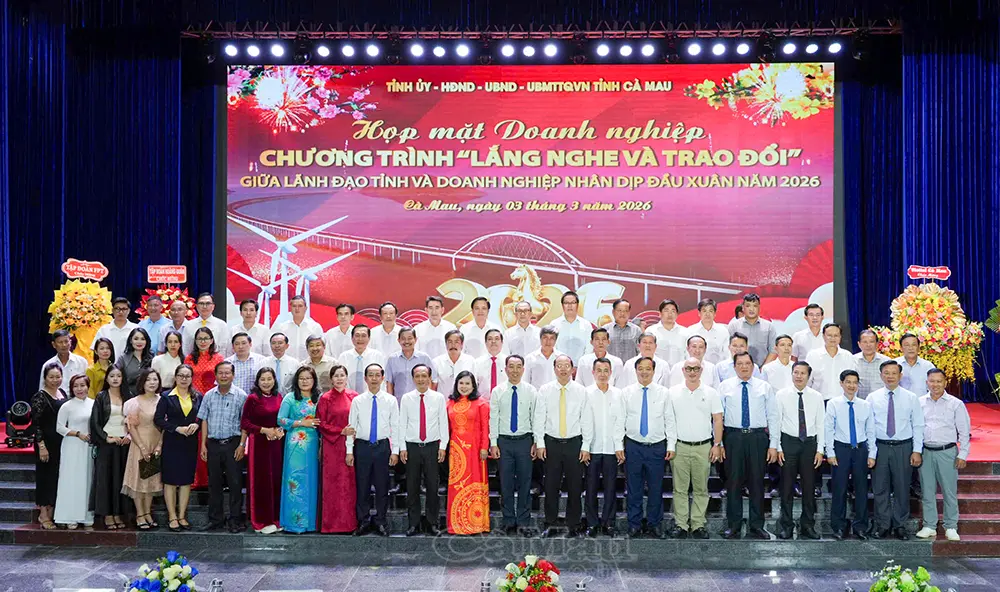 Doanh nghiệp đồng hành cùng Cà Mau thực hiện mục tiêu tăng trưởng hai con số