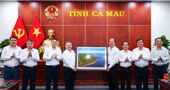 Cà Mau thống nhất chủ trương nghiên cứu đề xuất đầu tư tổ hợp dự án quy mô của Tập đoàn Xuân Thiện