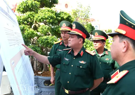 Bộ Tư lệnh Quân khu 9 kiểm tra công tác chuẩn bị lễ giao, nhận quân 2026 tại Cà Mau
