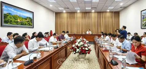 UBND tỉnh rà soát công tác xây dựng, ban hành văn bản quy phạm pháp luật sau hợp nhất