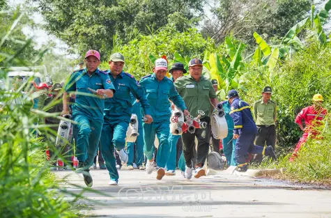 Nâng cao năng lực phòng cháy, chữa cháy rừng mùa khô