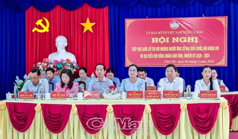 Ứng cử viên vận động bầu cử, lắng nghe tâm tư cử tri