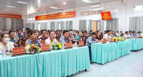 Hơn 220 cán bộ Hội Nông dân cơ sở được tập huấn tuyên truyền về bầu cử