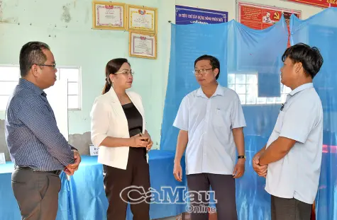 Tăng cường kiểm tra các tổ bầu cử, nắm chặt tình hình cử tri