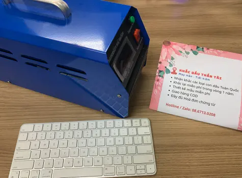 Trung tâm Khắc Dấu Thần Tài - Nâng cao chất lượng con dấu nhờ công nghệ Laser hiện đại