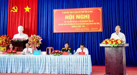 Ứng cử viên cam kết thực hiện đúng chương trình hành động nếu trúng cử