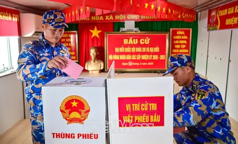 Bầu cử sớm trên thềm lục địa phía Nam