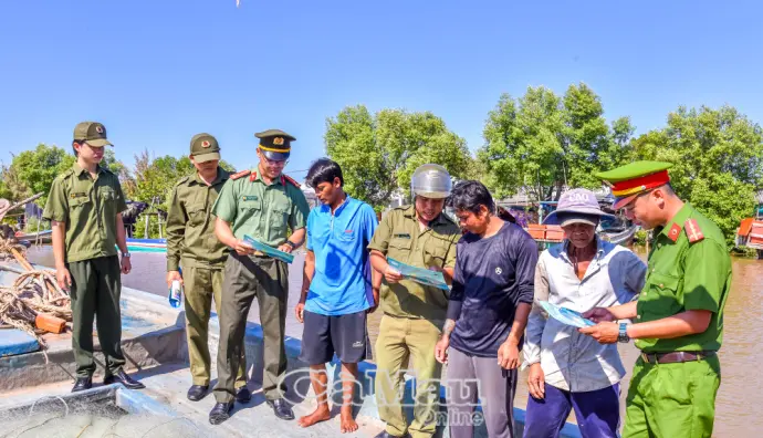 Siết chặt xử lý khai thác thuỷ sản trái phép