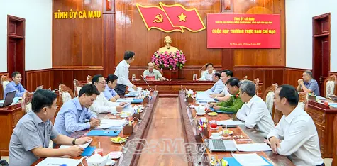 Thường trực Ban Chỉ đạo phòng, chống tham nhũng, lãng phí, tiêu cực tỉnh họp đánh giá công tác tháng 2