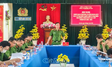 Chủ động bảo vệ an ninh cho ngày bầu cử