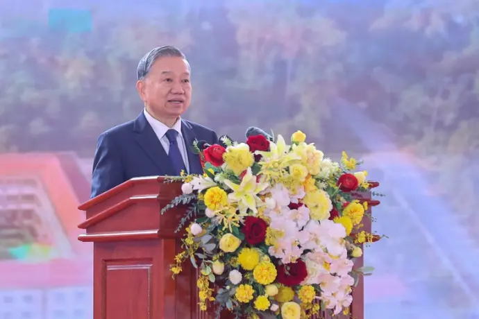 Tổng Bí thư Tô Lâm: Tiếp tục xây dựng đủ trường, đủ lớp trên toàn quốc để mọi học sinh đều được đến trường