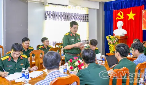 Quân khu 9 khảo sát, chuẩn bị cho hoạt động "Hành quân về nguồn" tại Cà Mau