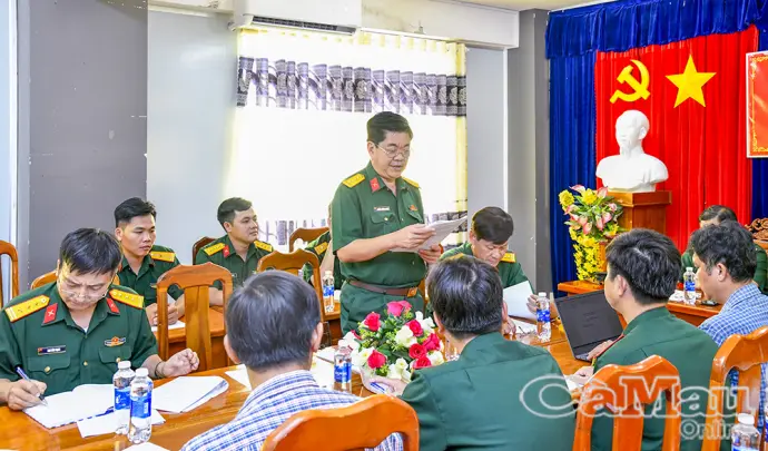 Quân khu 9 khảo sát, chuẩn bị cho hoạt động "Hành quân về nguồn" tại Cà Mau