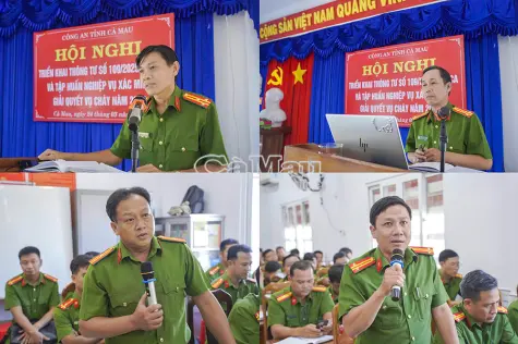 Tập huấn nghiệp vụ xác minh, giải quyết vụ cháy năm 2026