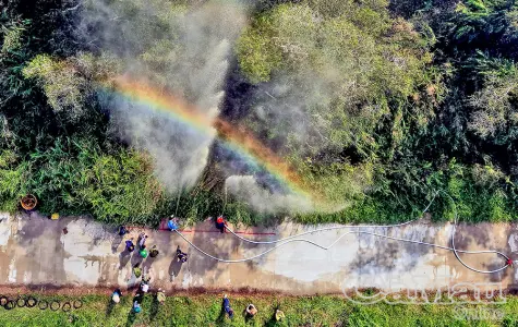 Rừng U Minh hạ đang tăng cấp cảnh báo cháy