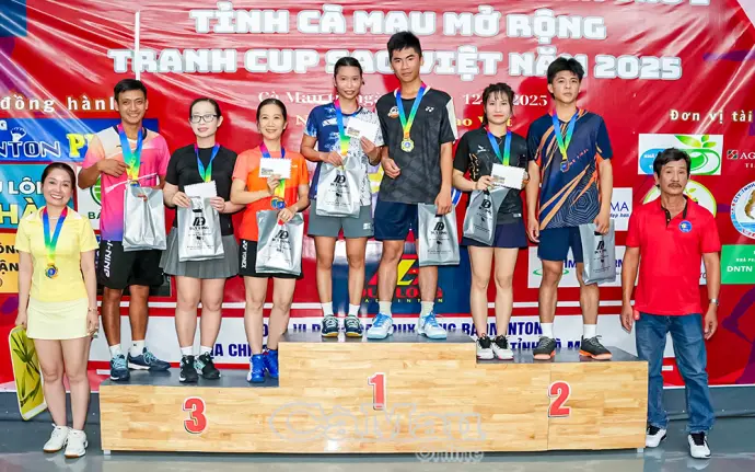 Điểm nhấn thể thao Cà Mau