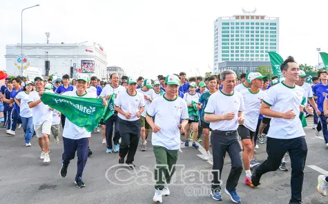 Lan toả tinh thần rèn luyện thân thể trong Ngày chạy Olympic