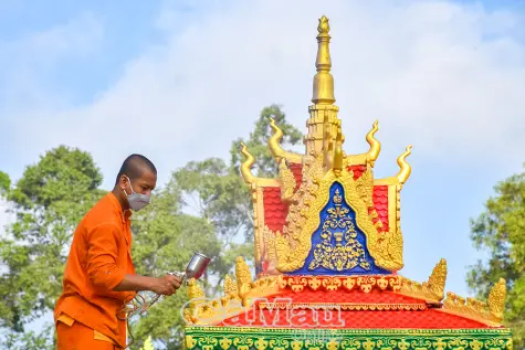 Rộn ràng đón năm mới tại các chùa Khmer