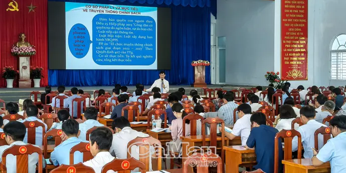 Cầu nối đưa chính sách vào cuộc sống