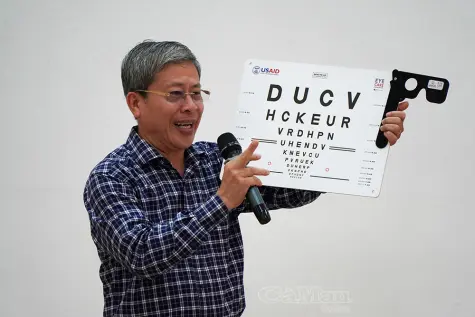 Nâng cao năng lực chăm sóc mắt học đường