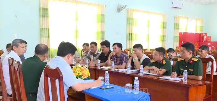 Xã Đất Mới bàn giao mặt bằng thực hiện đoạn đấu nối   cao tốc Cà Mau - Đất Mũi