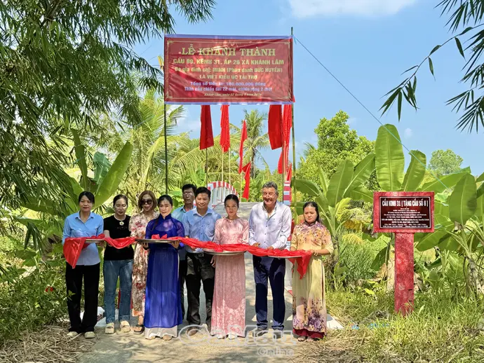 Nhịp cầu 100 triệu đồng góp phần phát triển vùng khó Khánh Lâm