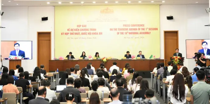 Kỳ họp thứ nhất, Quốc hội khoá XVI sẽ khai mạc vào sáng 6/4