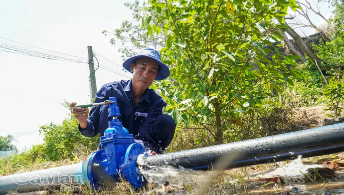 Nhanh chóng khắc phục tình trạng thiếu nước sinh hoạt tại xã Biển Bạch