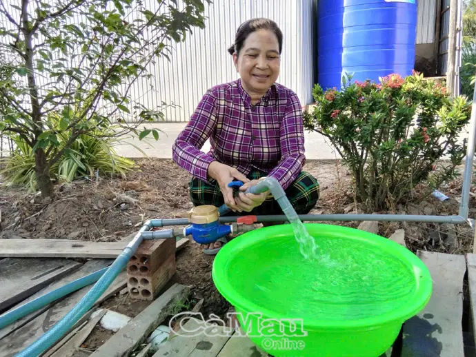 Nước sạch về Biển Bạch