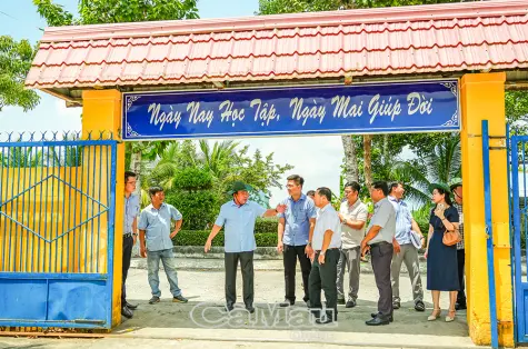 Kiểm soát chặt chất lượng cải tạo, nâng cấp các cơ sở giáo dục tại xã Phước Long